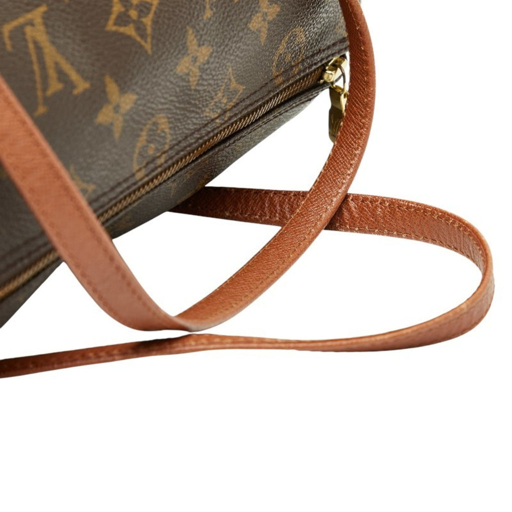 Louis Vuitton Monogram Brown Pvc Leather Handbag