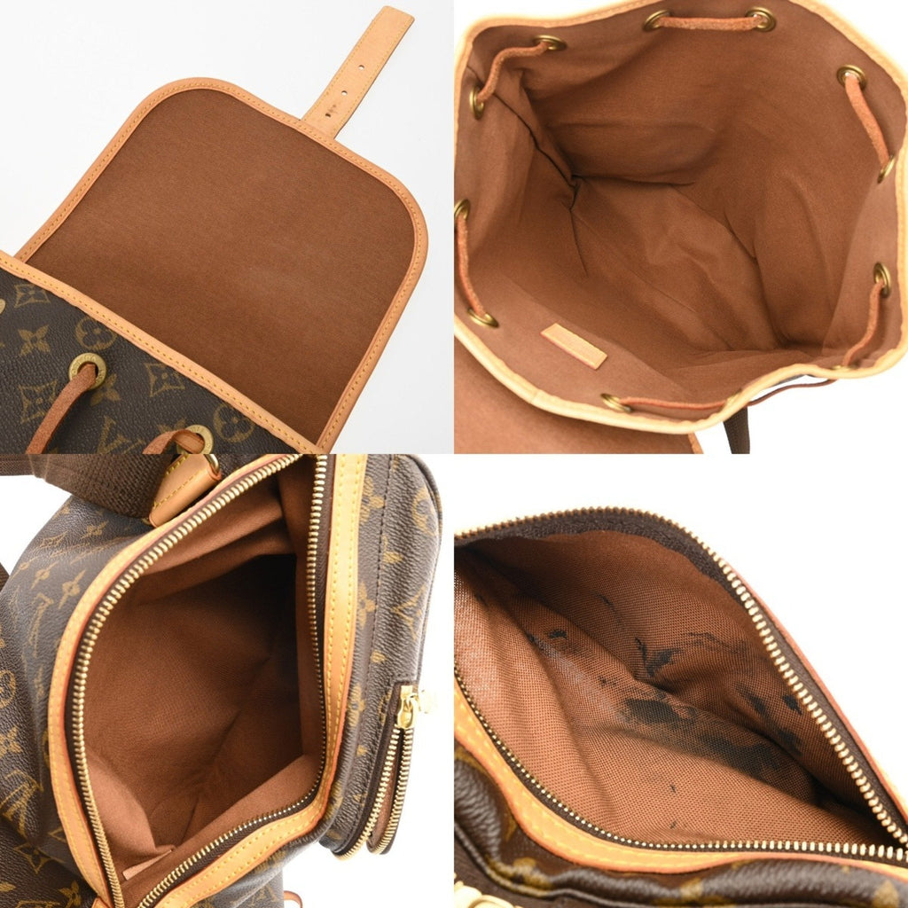 Louis Vuitton Brown Monogram Canvas Backpack