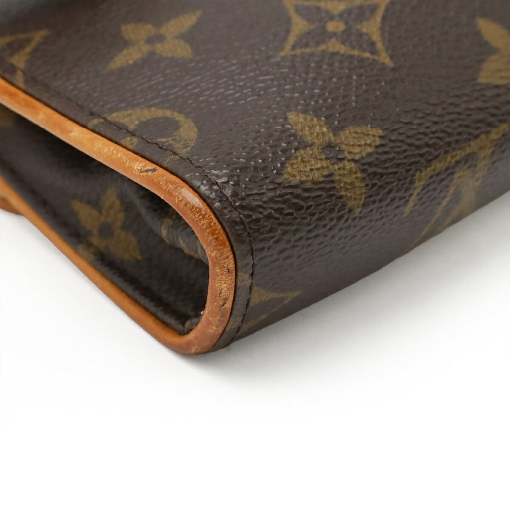 Louis Vuitton Brown Monogram Monogram Clutch Bag Fanny Pack Pochette Pouch