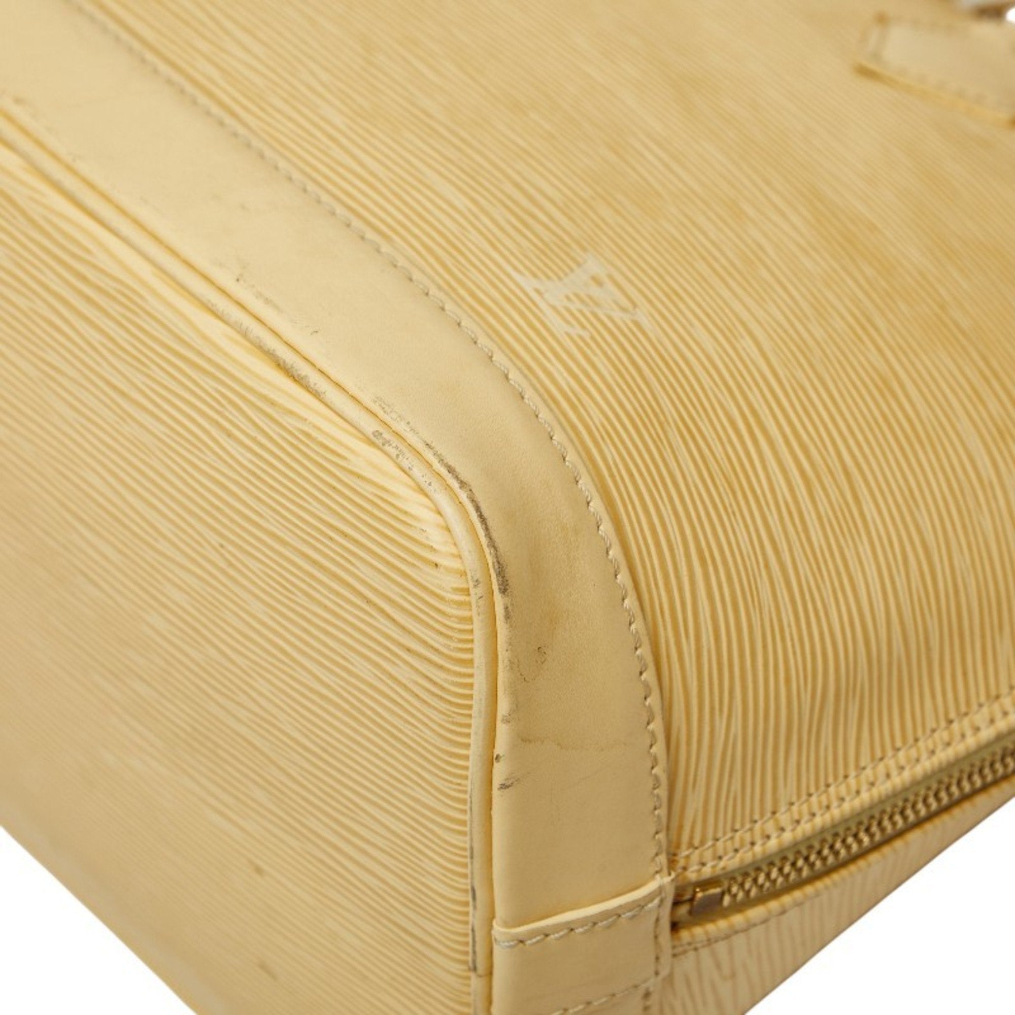 Louis Vuitton Yellow Leather Handbag