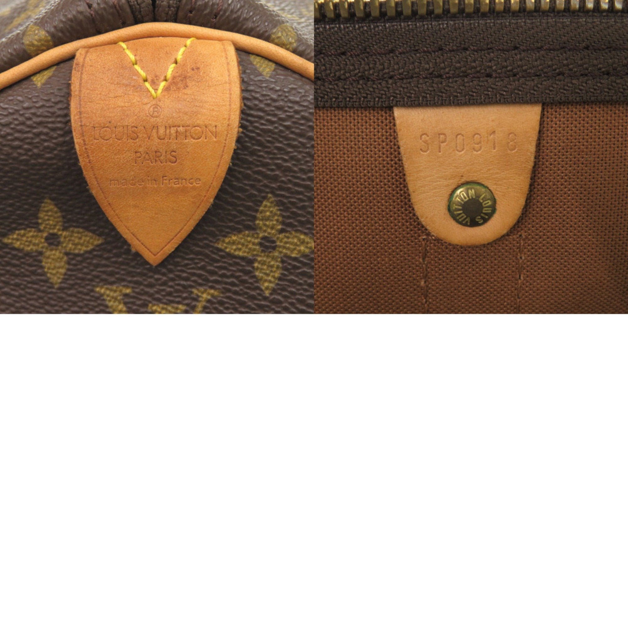 Louis Vuitton Brown Monogram Monogram Boston Bag