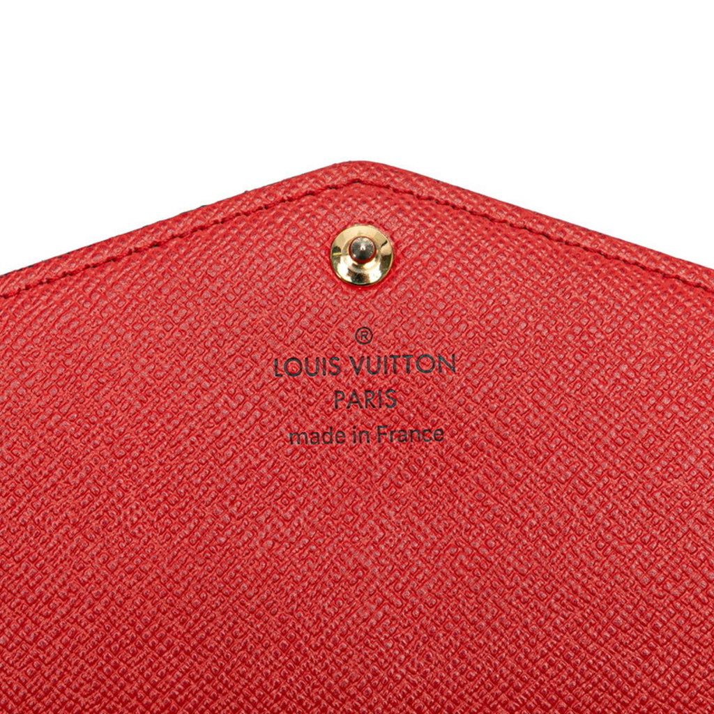 Louis Vuitton Monogram Brown Pvc Leather Long Wallet