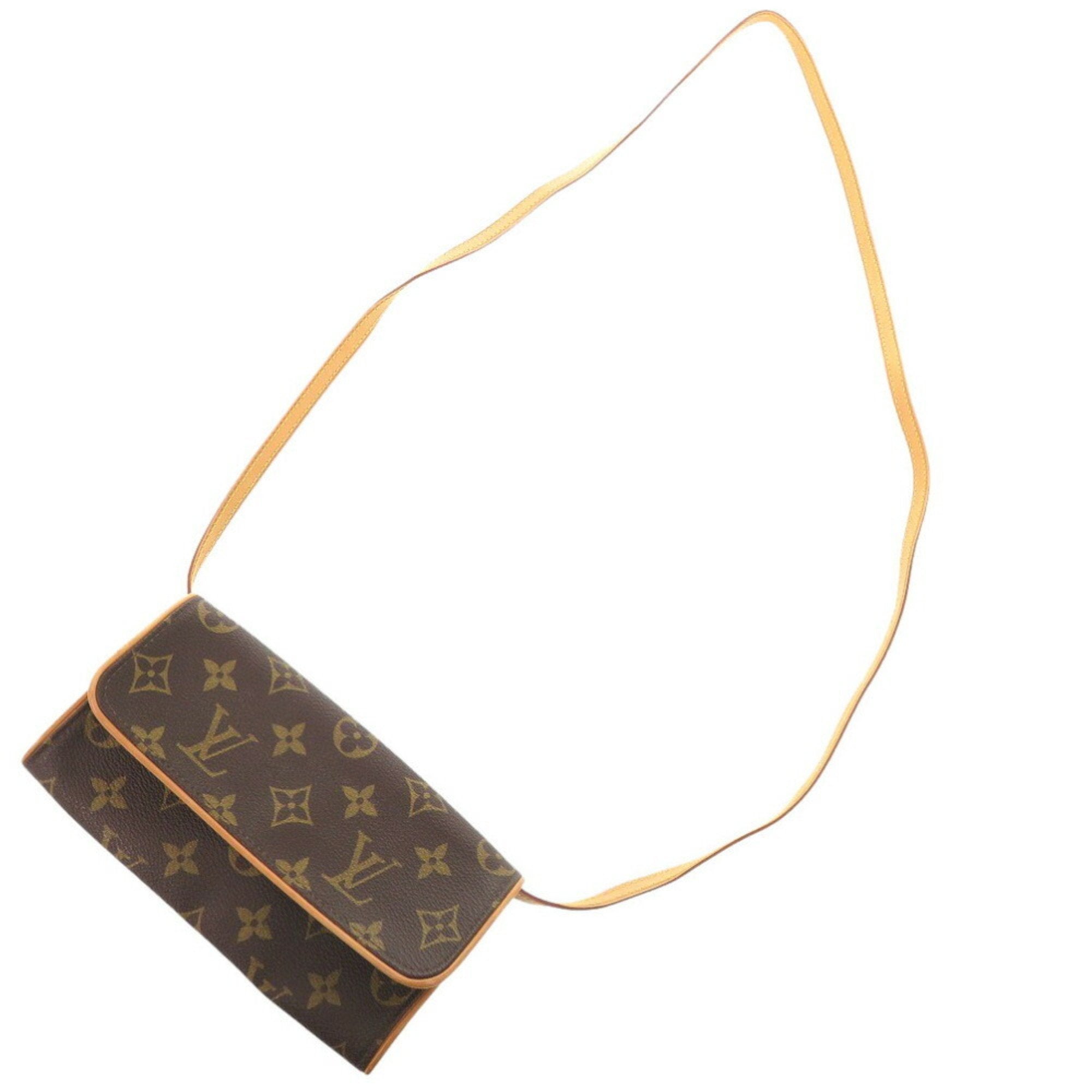 Louis Vuitton Brown Monogram Monogram Pochette Shoulder Bag