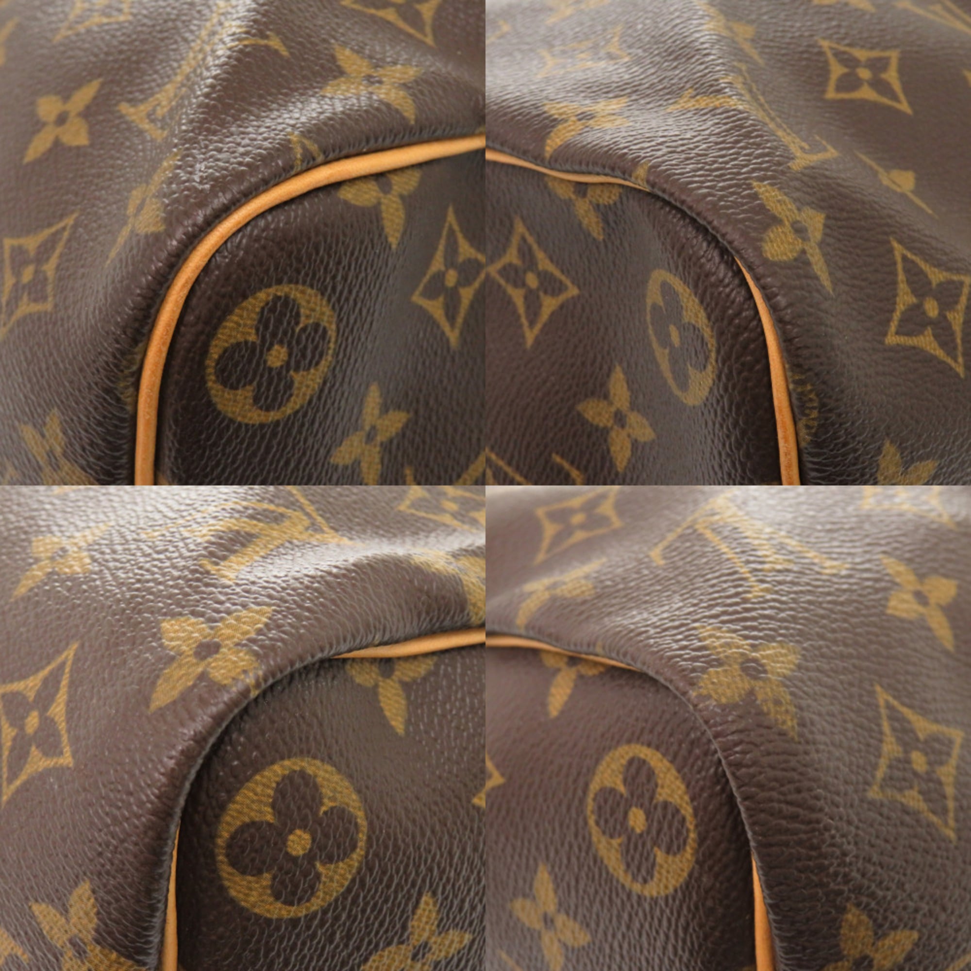 Louis Vuitton Brown Monogram Monogram Boston Bag