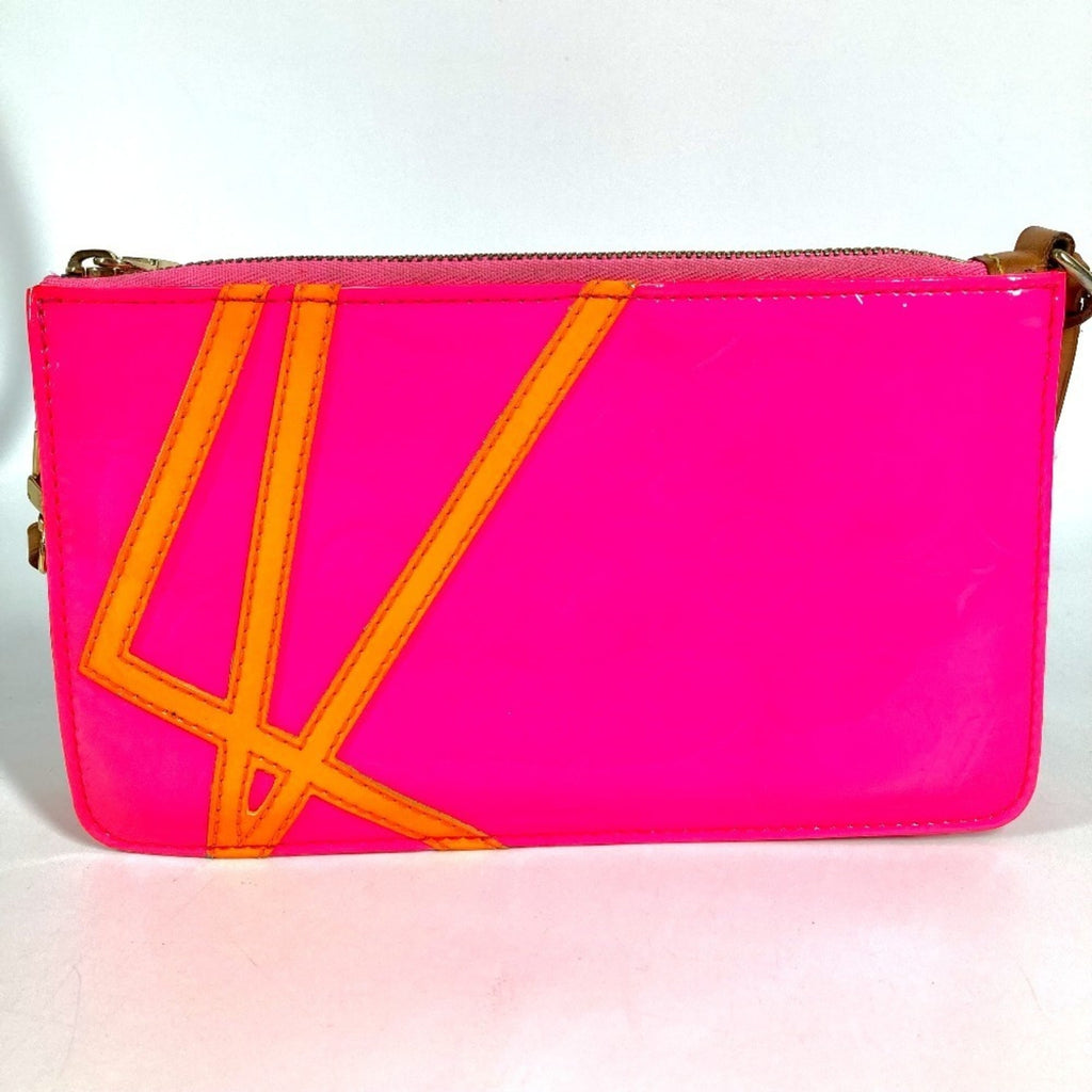 Louis Vuitton Pink Monogram Vernis Handbag Pouch Shoulder Bag