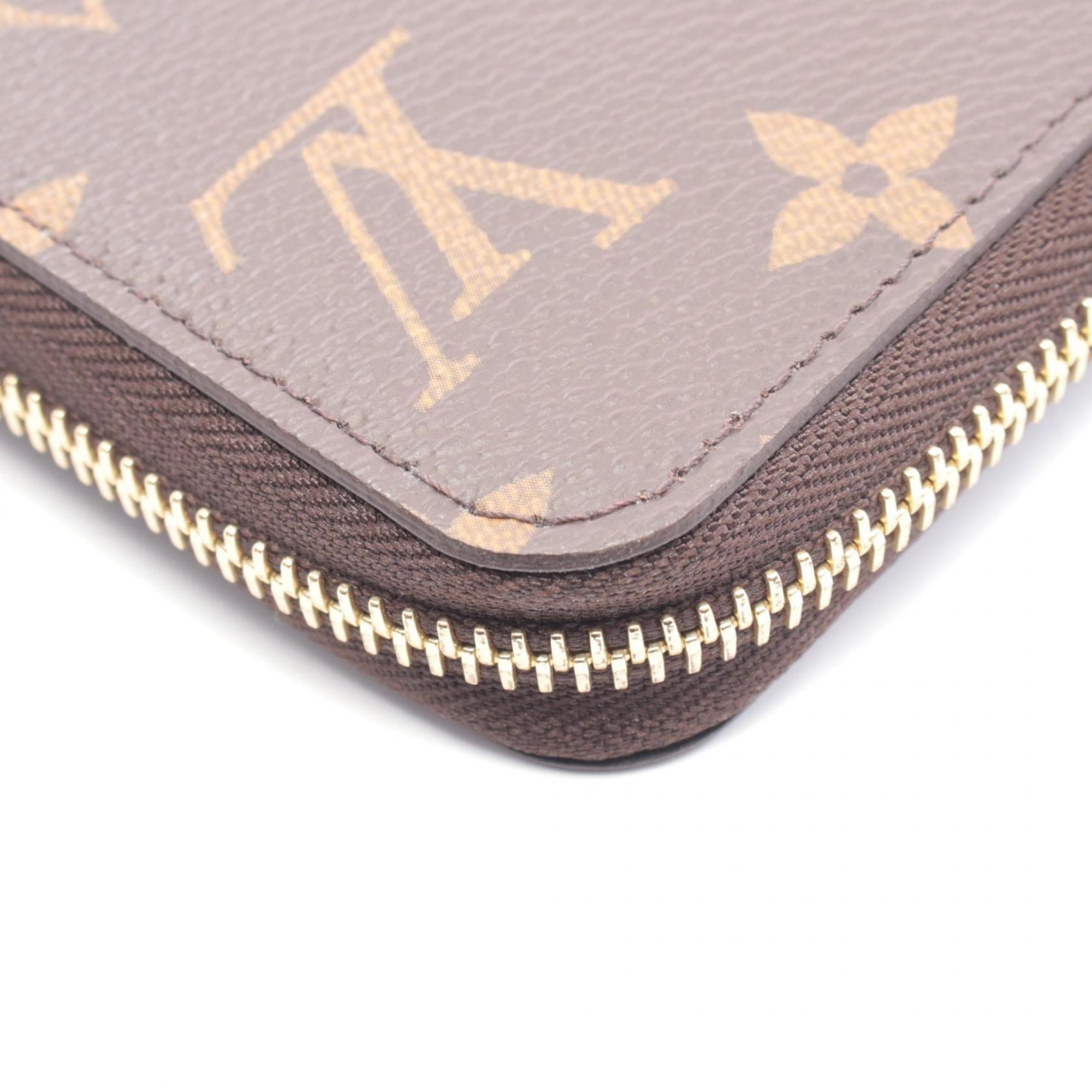 Louis Vuitton Brown Coated Canvas Long Wallet