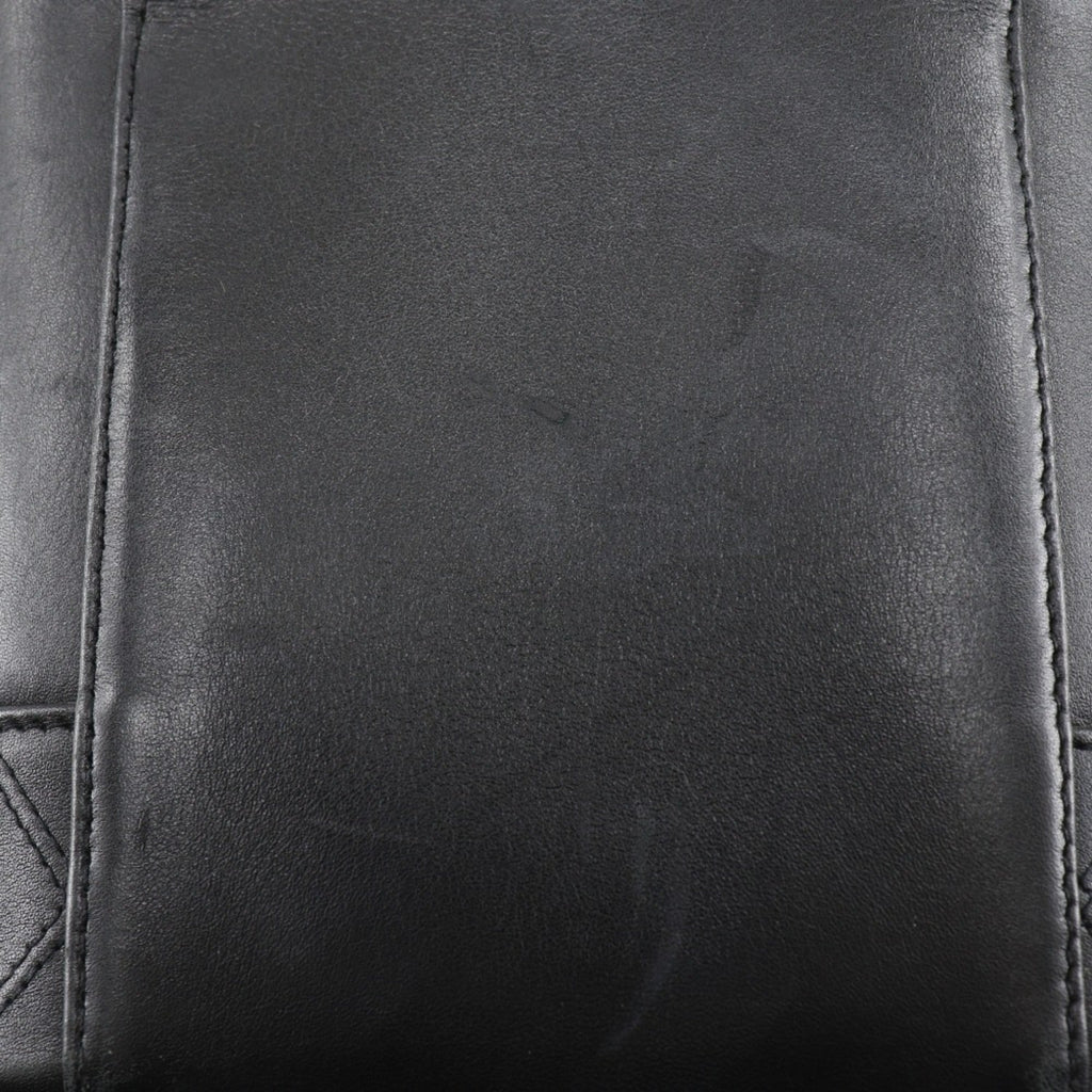 Chanel Black Leather Handbag Pouch