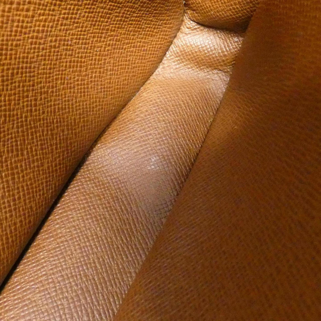 Louis Vuitton Brown Coated Canvas Shoulder Bag