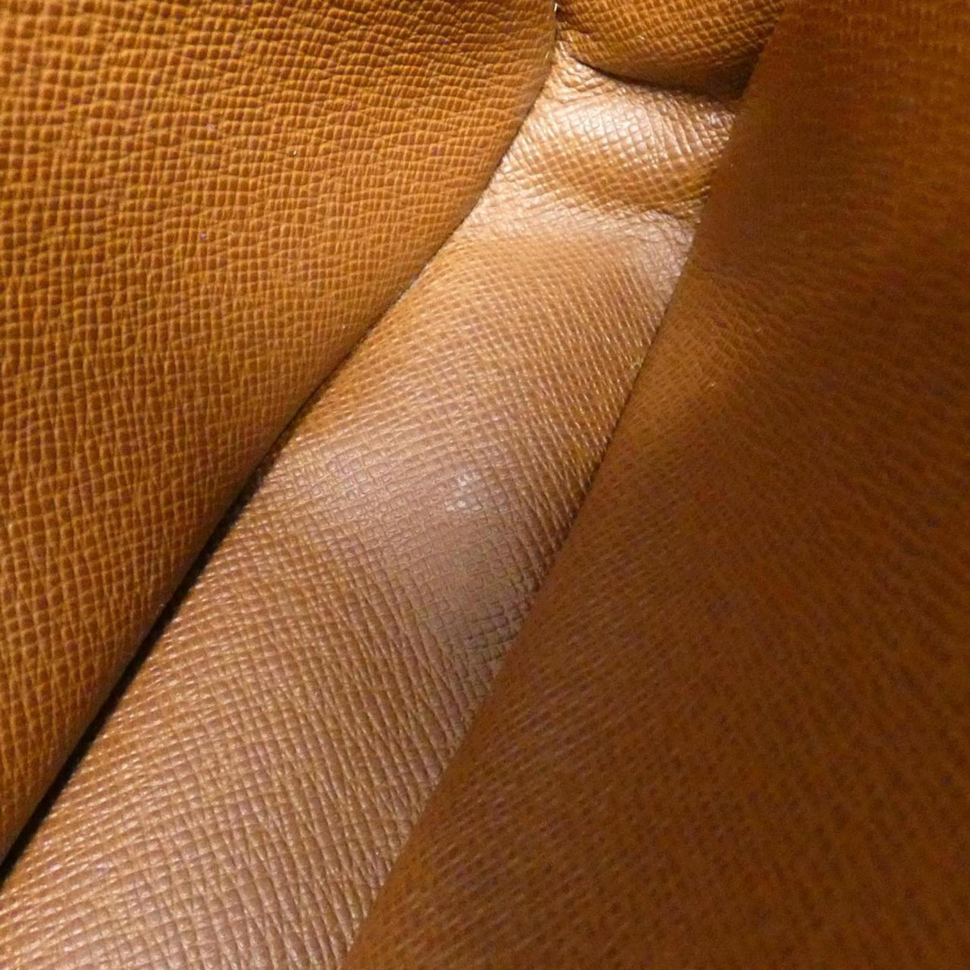 Louis Vuitton Brown Coated Canvas Shoulder Bag