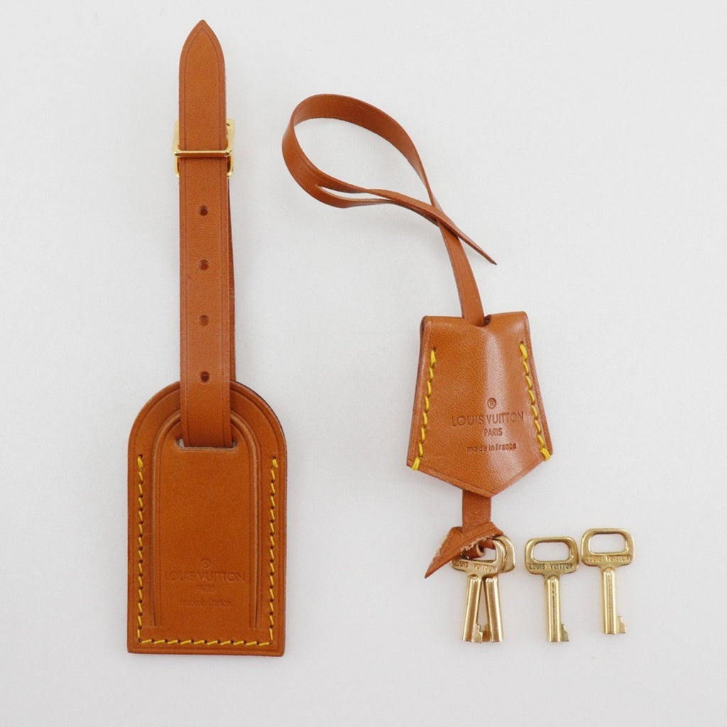 Louis Vuitton Brown Camel Nomade Leather Briefcase