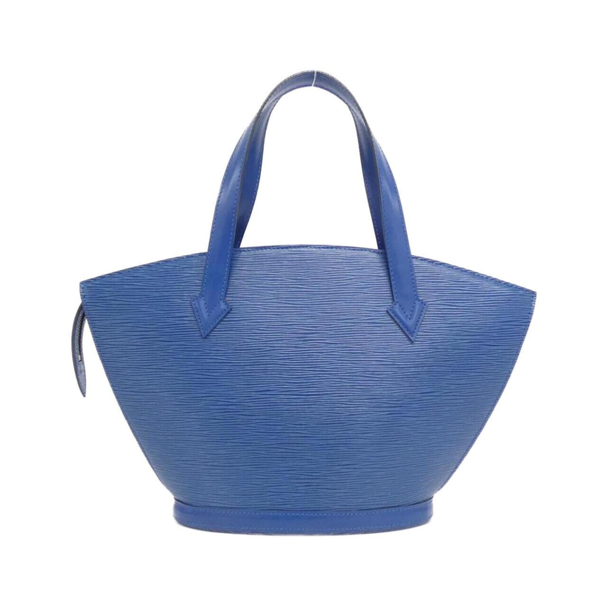 Louis Vuitton Blue Leather Handbag