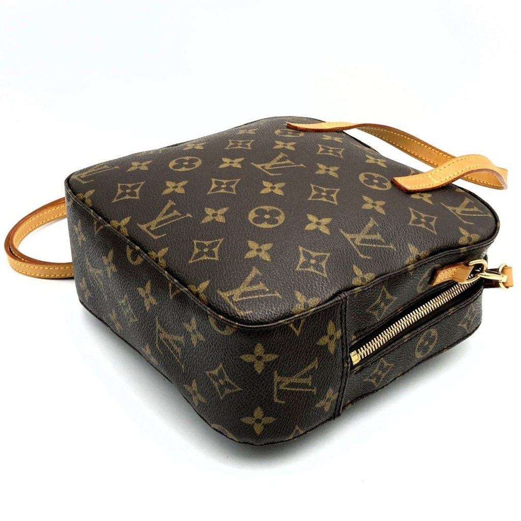 Louis Vuitton Brown Monogram Canvas Shoulder Bag