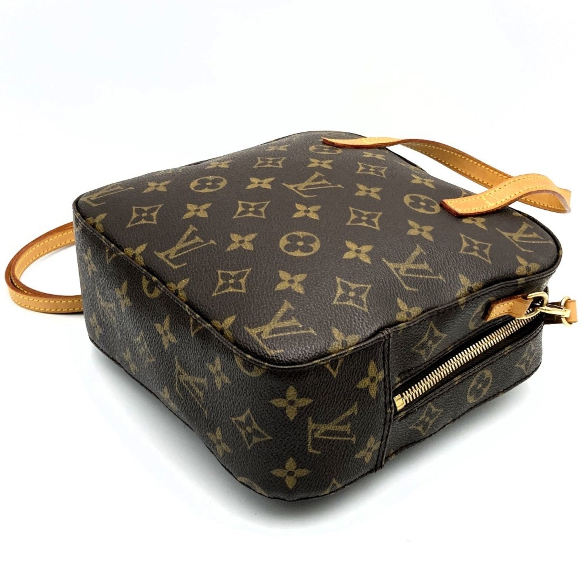Louis Vuitton Brown Monogram Canvas Shoulder Bag