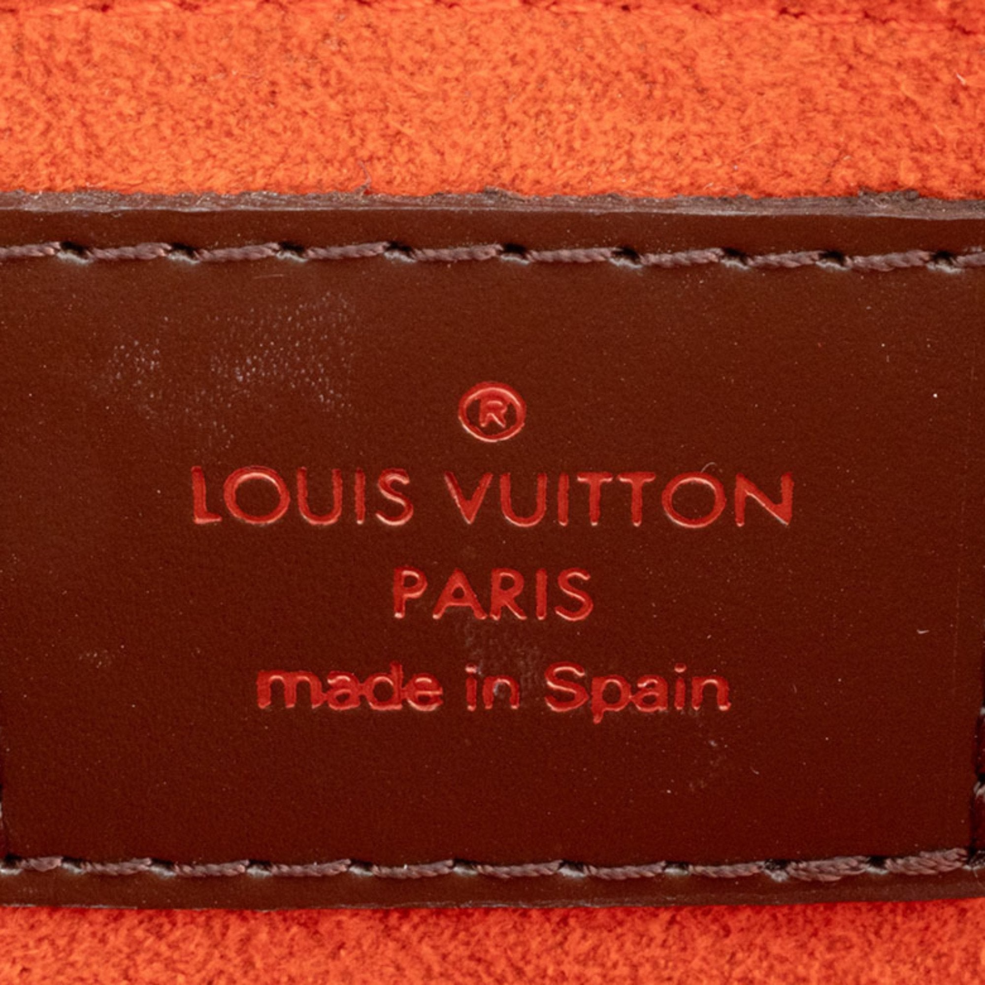 Louis Vuitton Damier Damier Canvas Ebene Handbag