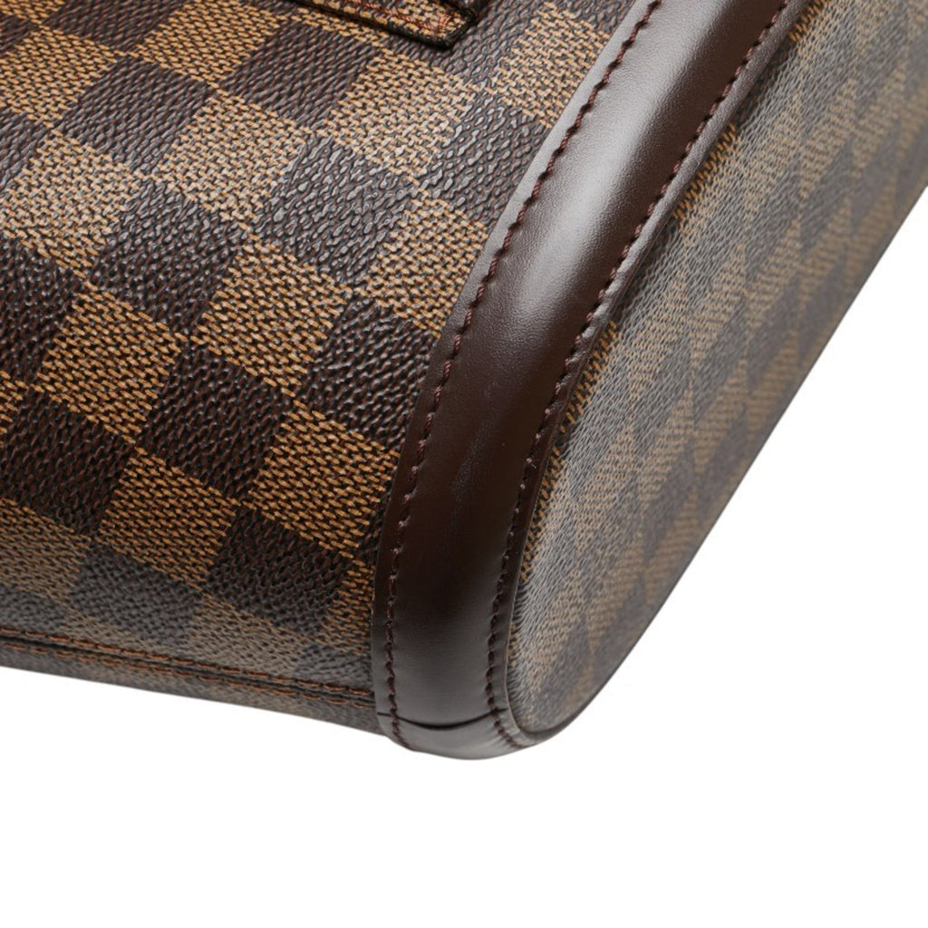 Louis Vuitton Damier Brown Pvc Leather Shoulder Bag Tote Bag