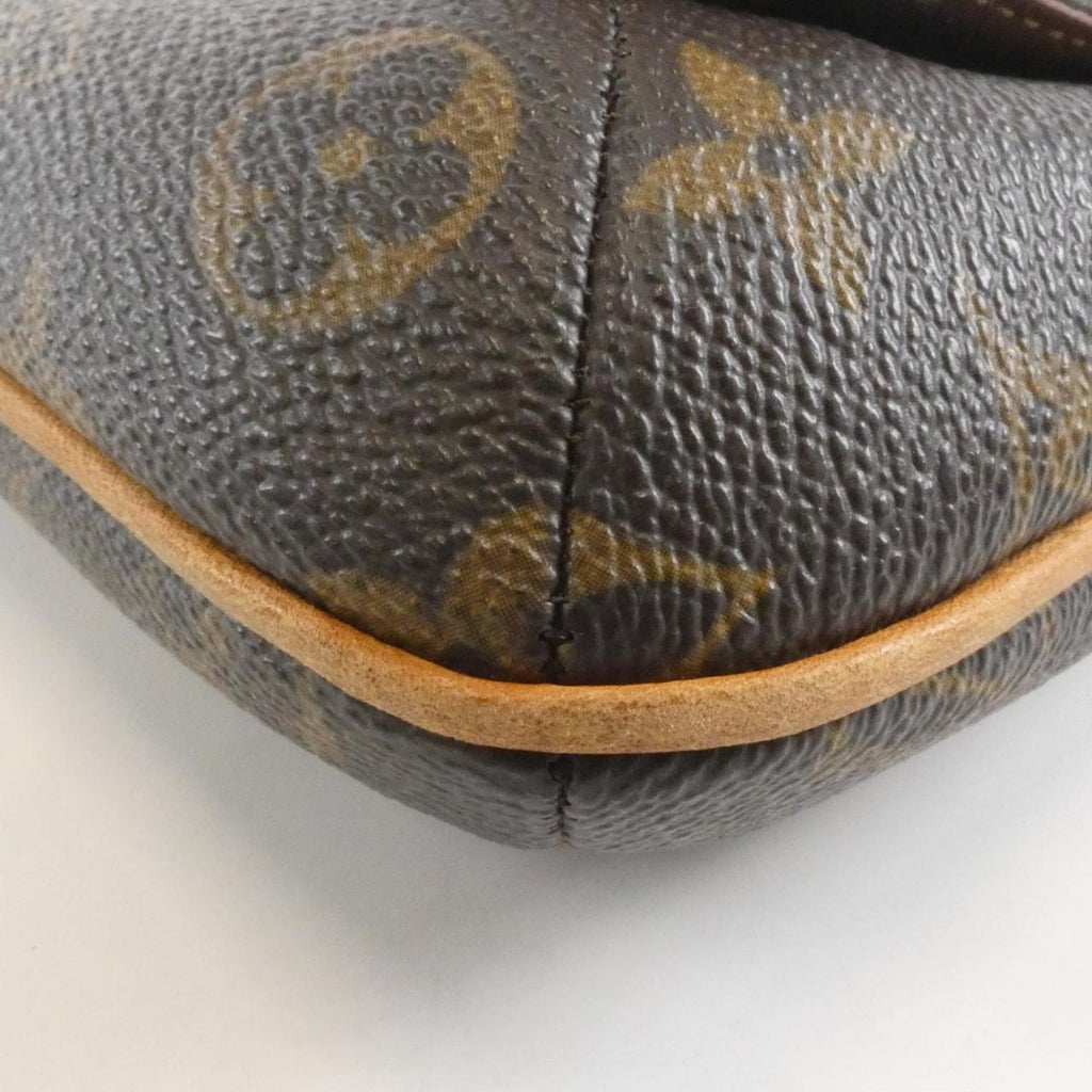 Louis Vuitton Marron Coated Canvas Shoulder Bag