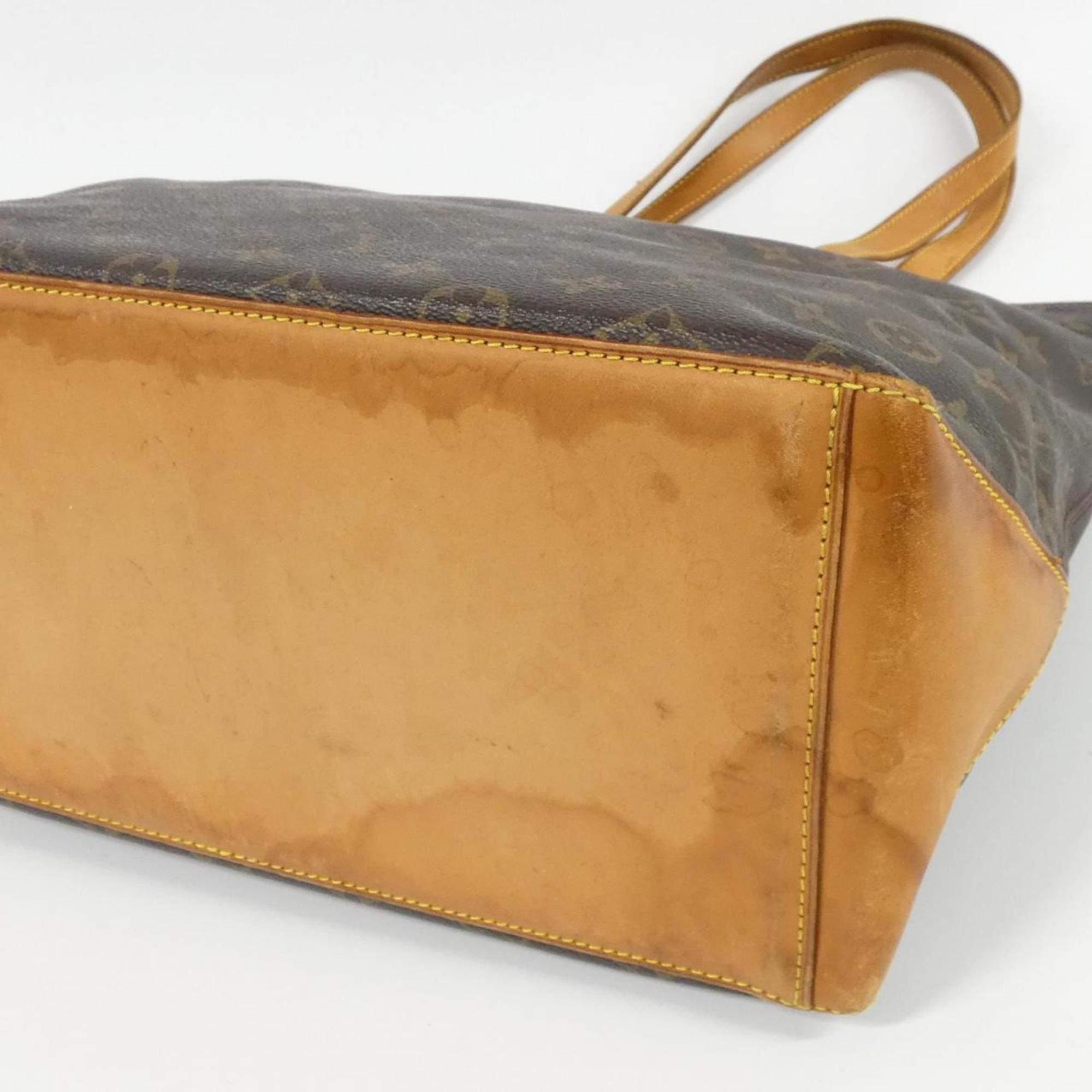 Louis Vuitton Marron Coated Canvas Handbag