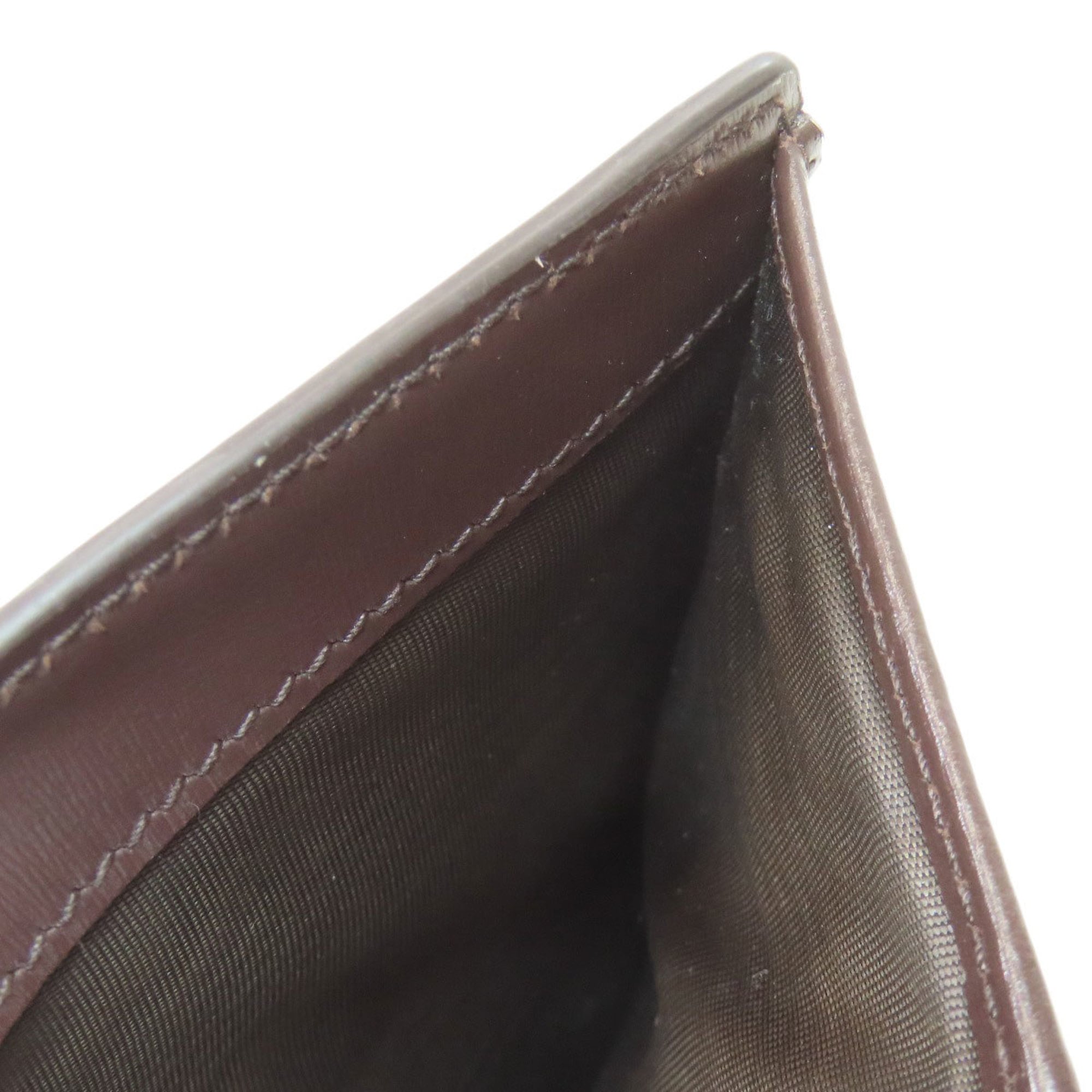 Gucci Brown Canvas Wallet (Bi-Fold) (Pre-Owned)