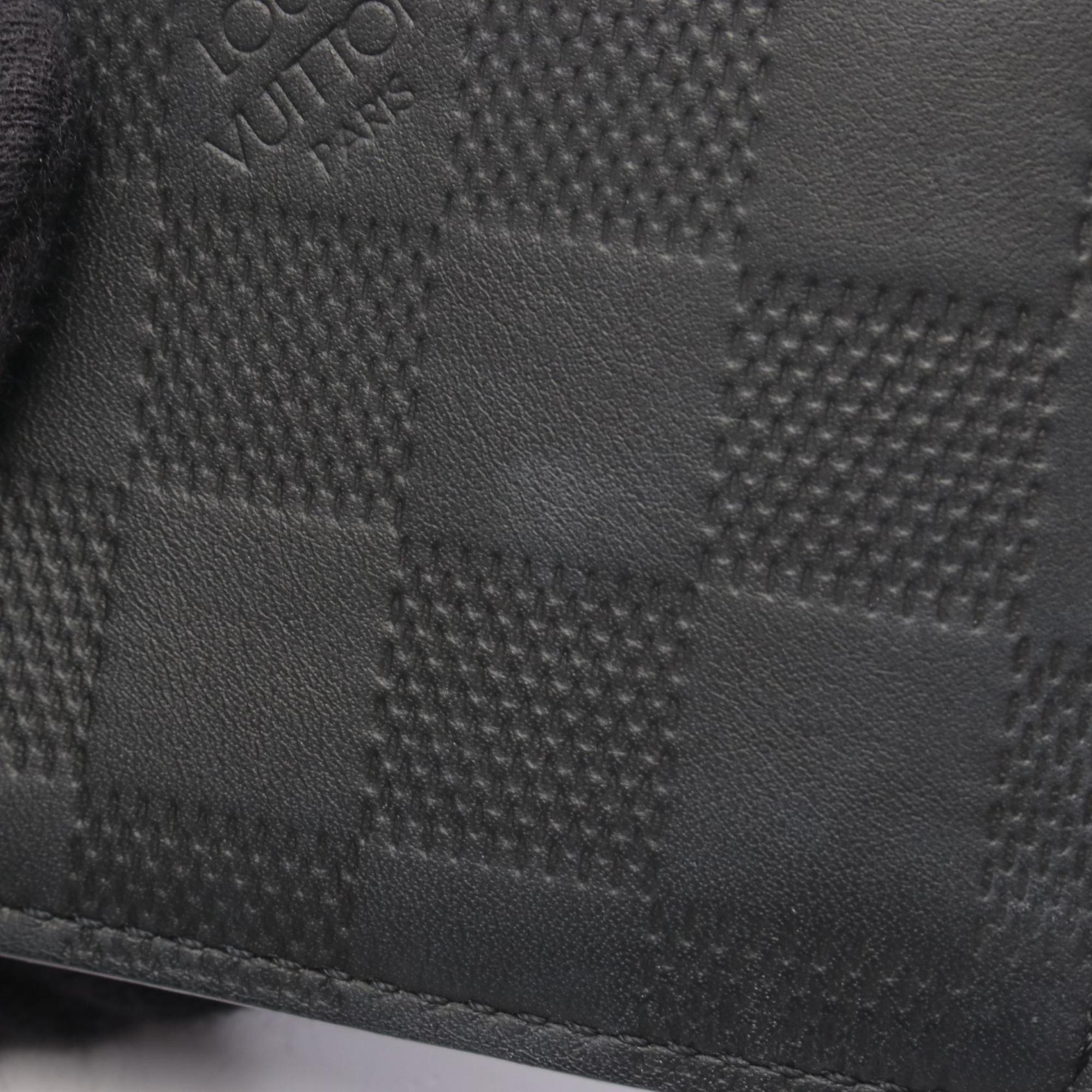 Louis Vuitton Black Infini Onyx Damier Infini Long Wallet