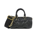 Louis Vuitton Black Leather Shoulder Bag