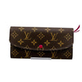 Louis Vuitton Monogram Brown Rouge Monogram Long Wallet