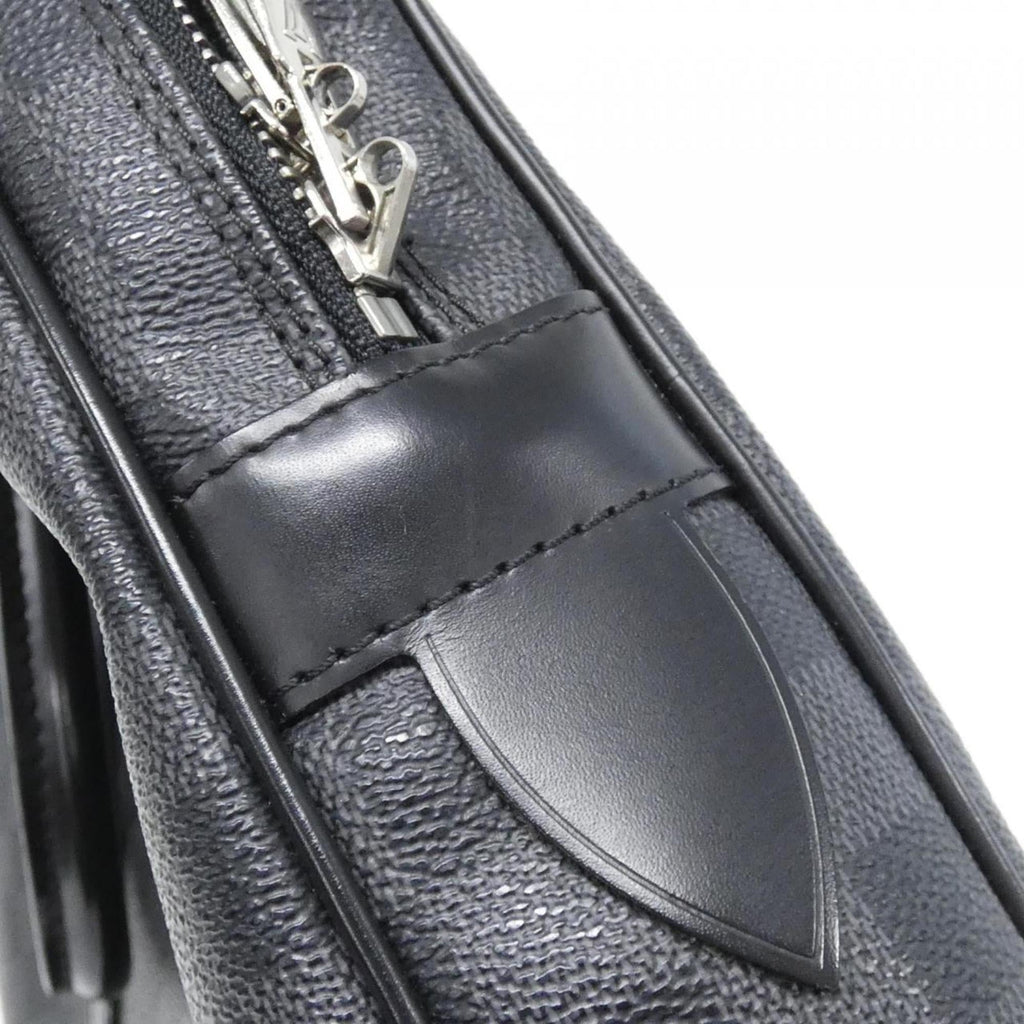 Louis Vuitton Graphite Coated Canvas Handbag