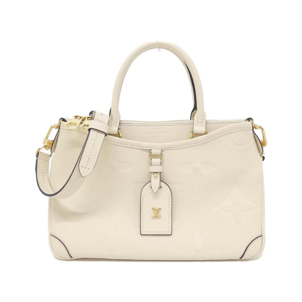 Louis Vuitton Cream Leather Handbag