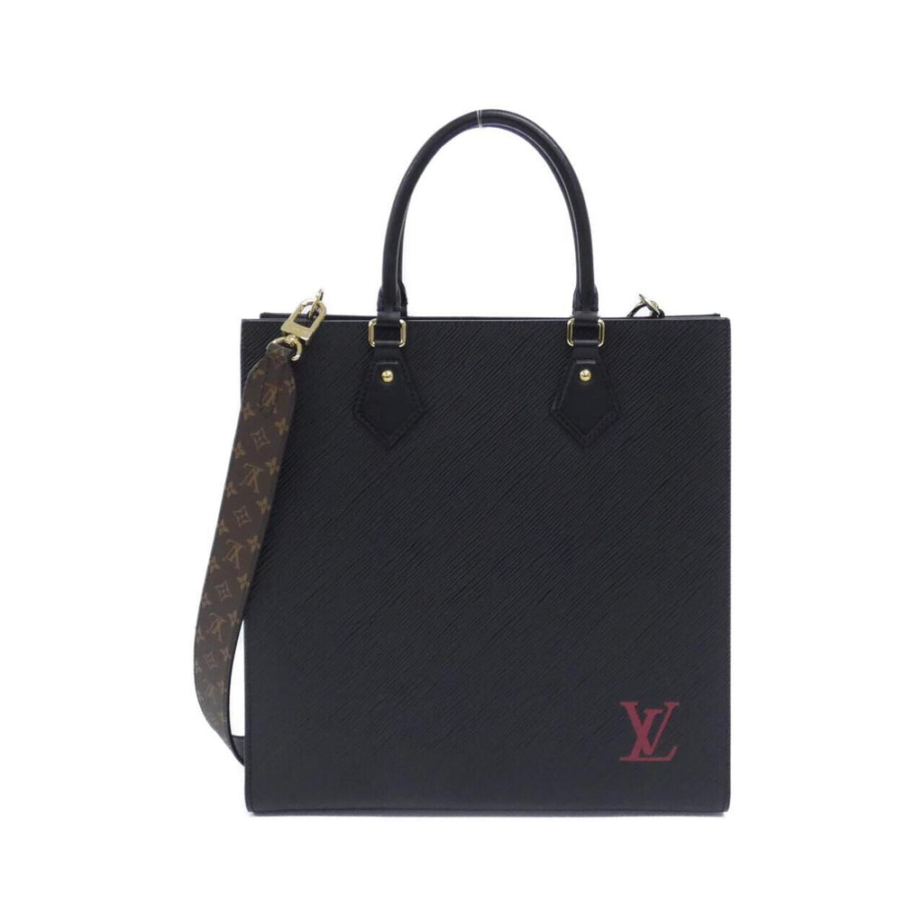 Louis Vuitton Black Leather Handbag