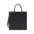 Louis Vuitton Black Leather Handbag