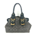 Louis Vuitton Black Noir Handbag Shoulder Bag Tote Bag