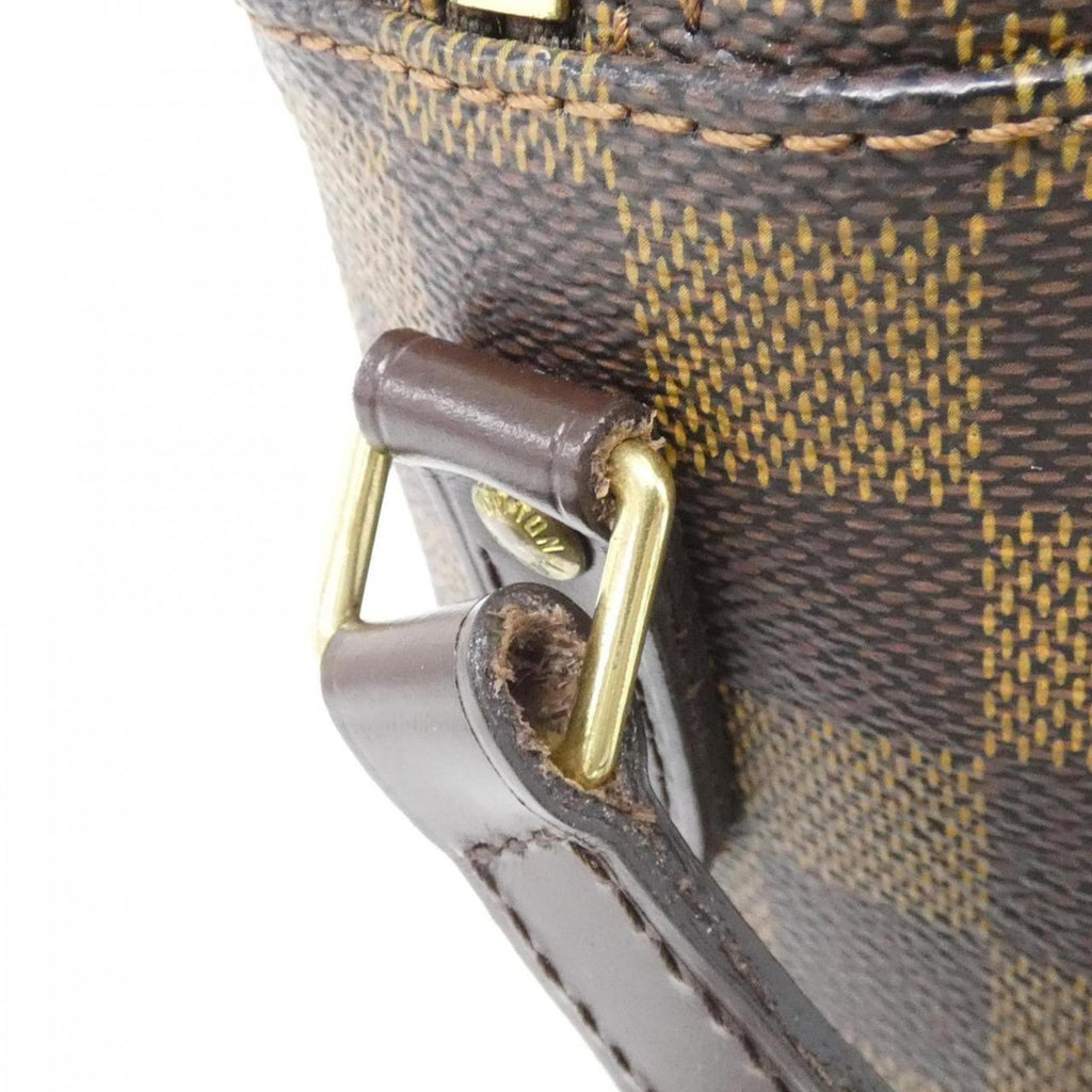 Louis Vuitton Brown Coated Canvas Shoulder Bag