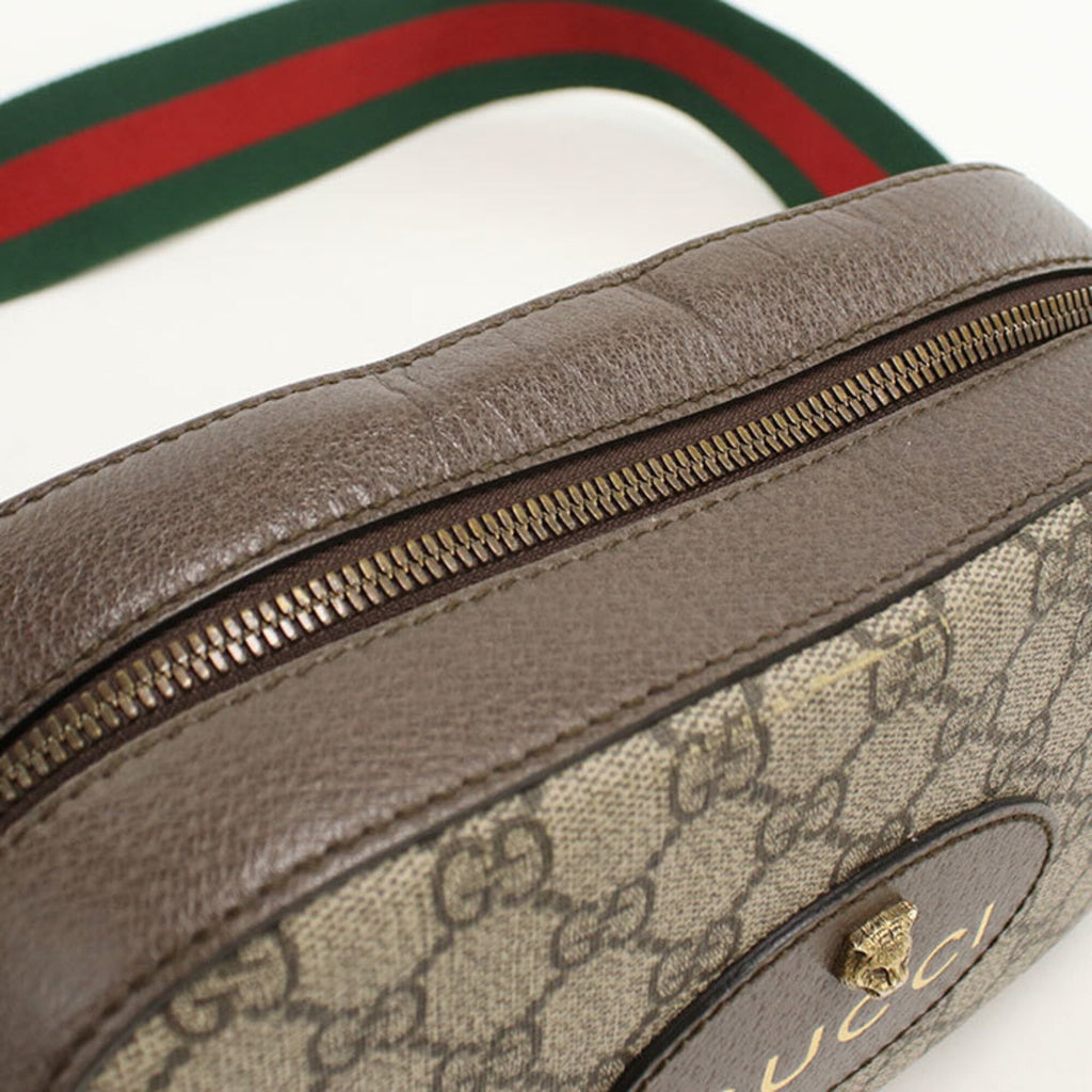Gucci Beige Gg Supreme Messenger Bag Shoulder Bag (Pre-Owned)