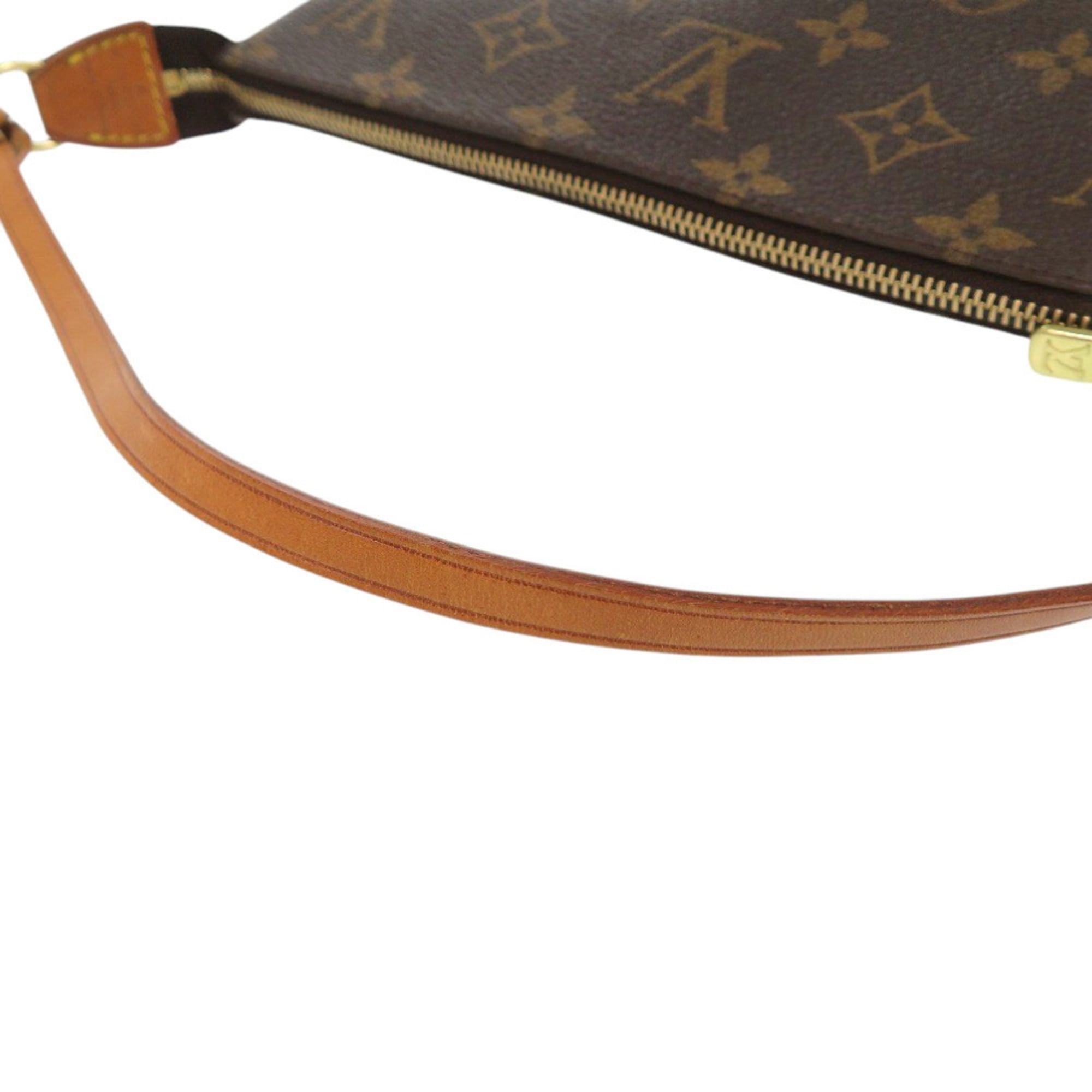Louis Vuitton Brown Monogram Pochette Pouch