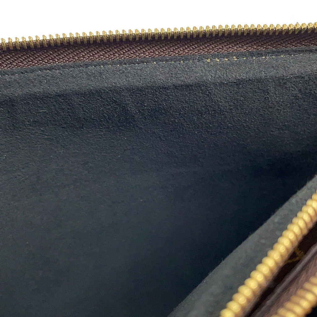 Louis Vuitton Noir Monogram Pochette Shoulder Bag