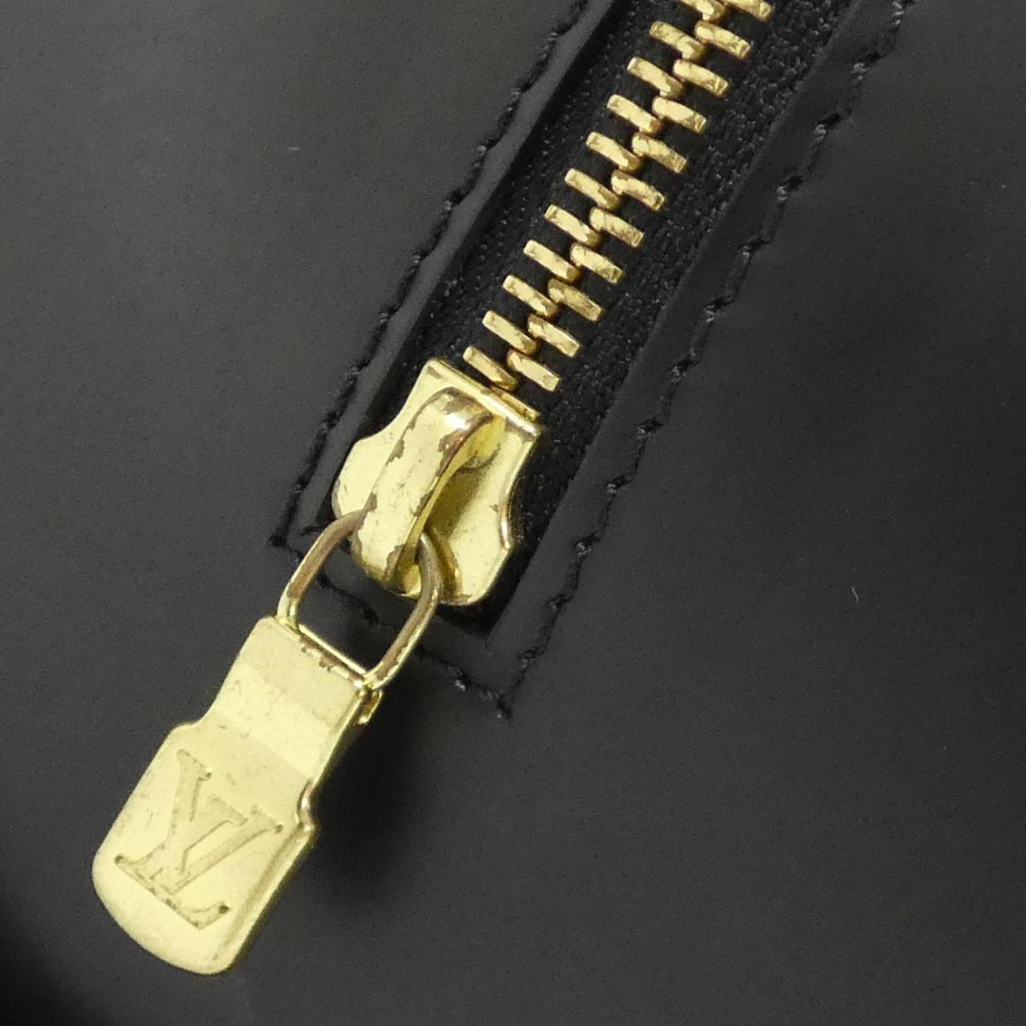 Louis Vuitton Black Leather Handbag Pouch