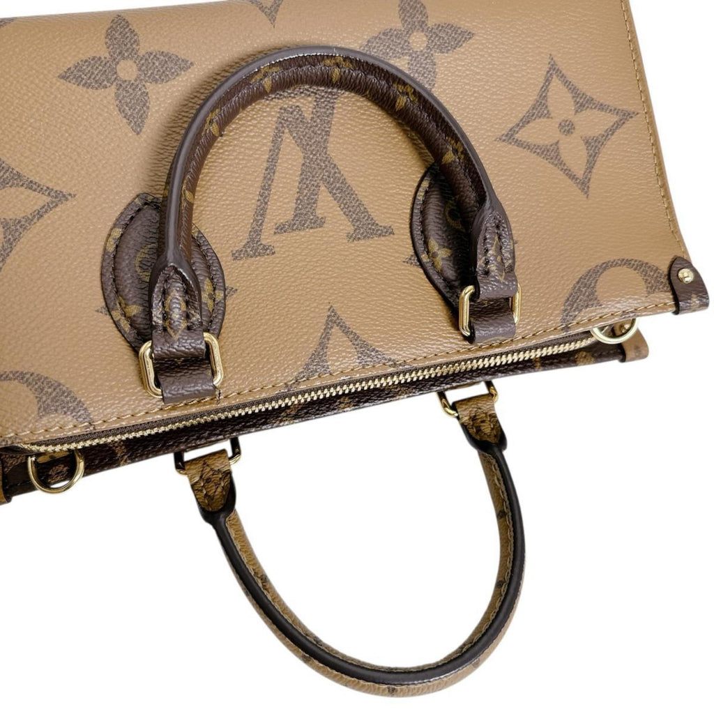 Louis Vuitton Brown Monogram Pouch Tote Bag