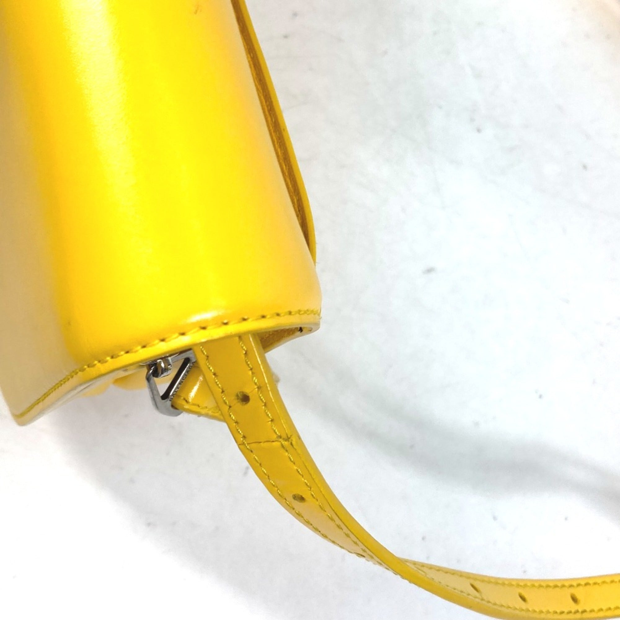 Balenciaga Yellow Leather Shoulder