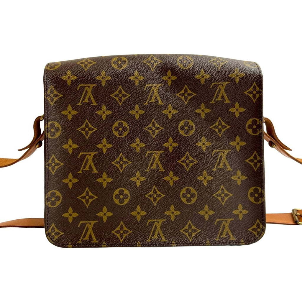Louis Vuitton Brown Leather Pvc Pochette Shoulder Bag