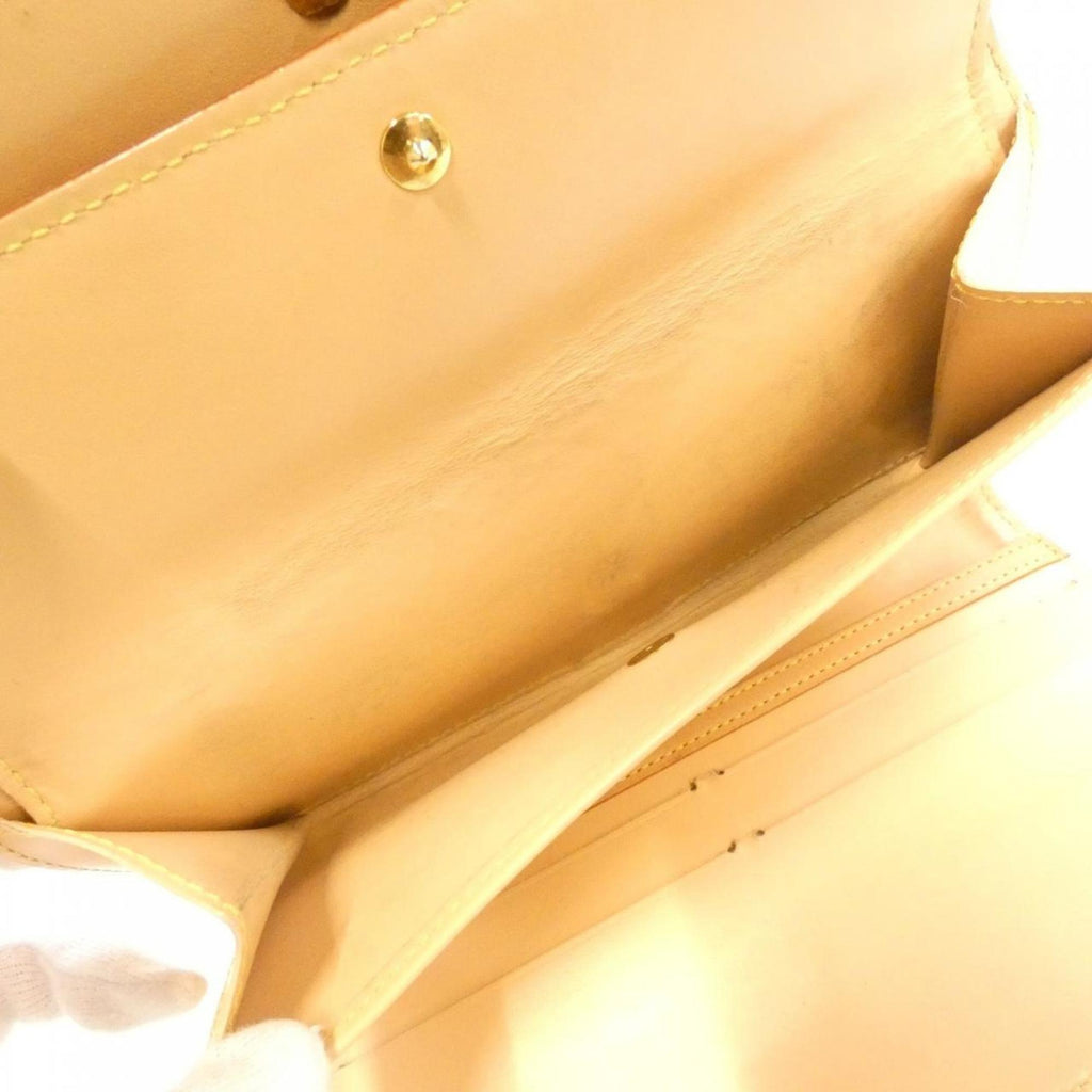Louis Vuitton Brown Coated Canvas Long Wallet (Tri-Fold)