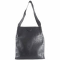 Prada Black Leather Shoulder Bag Tote Bag