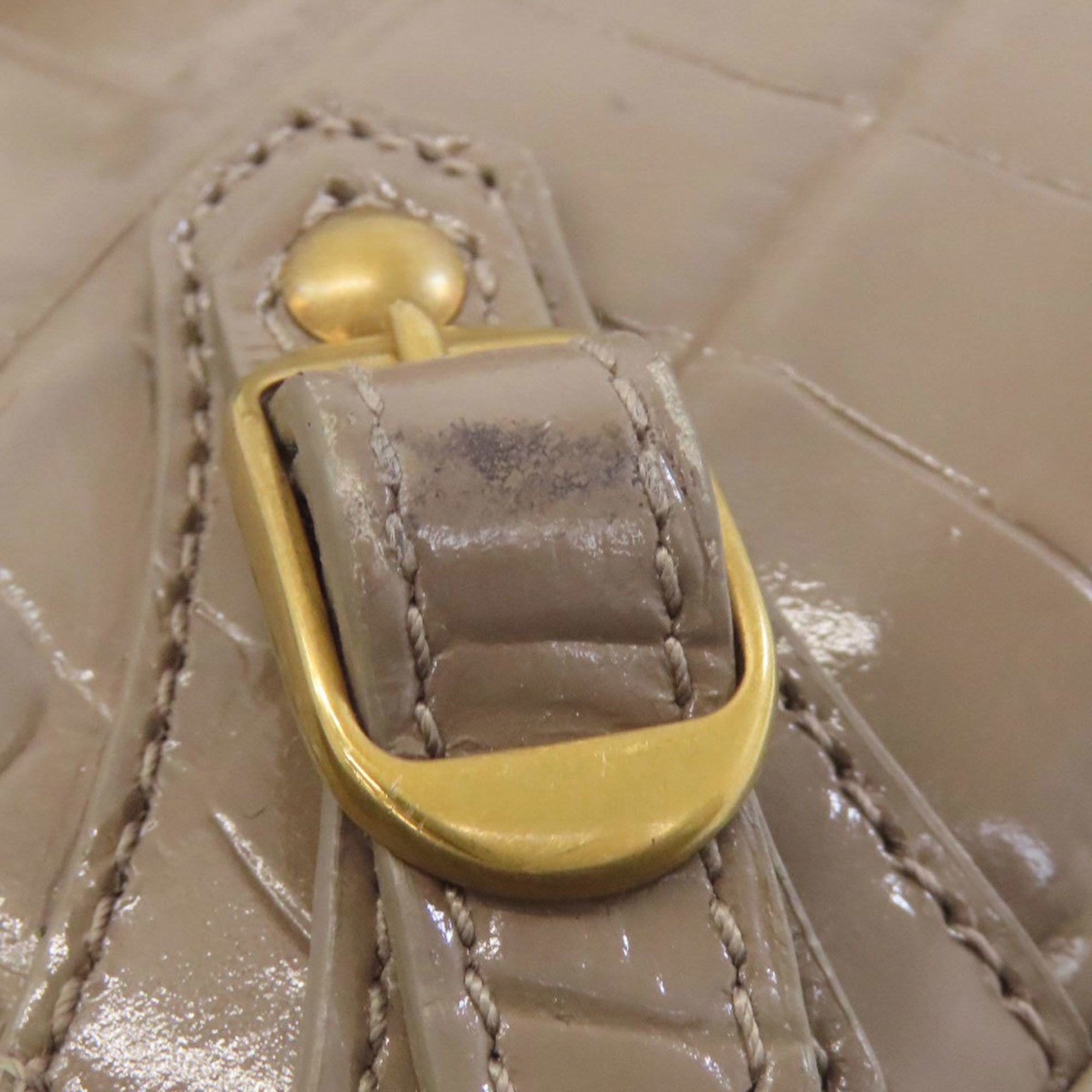 Balenciaga Brown Leather Hand