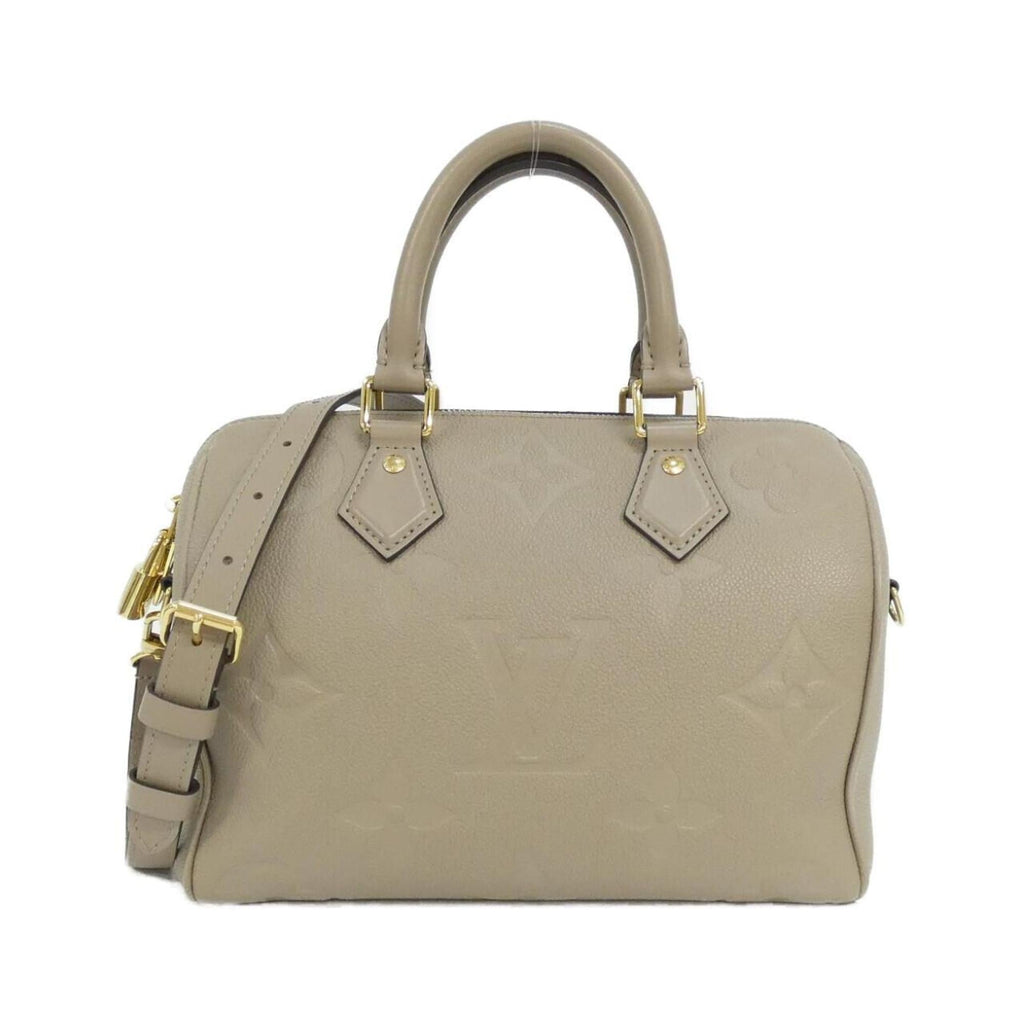 Louis Vuitton Tourterelle Leather Boston Bag
