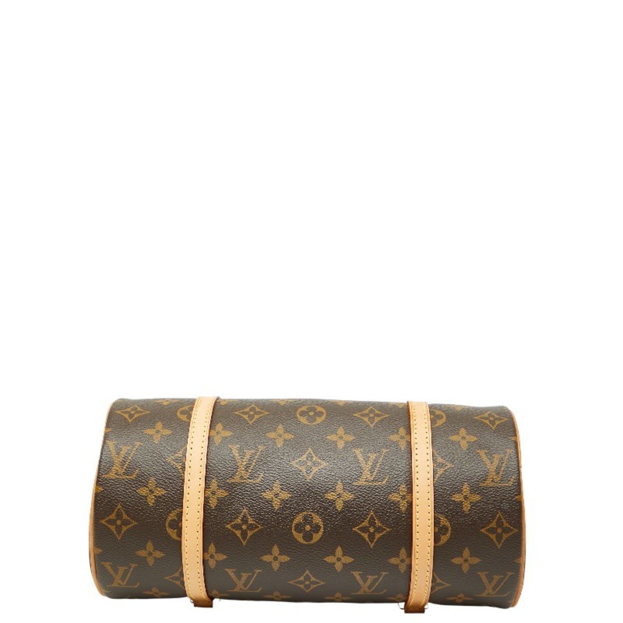 Louis Vuitton Monogram Brown Pvc Leather Handbag