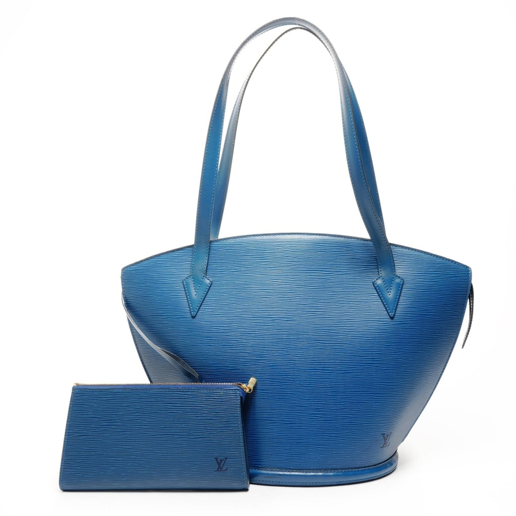 Louis Vuitton Blue Epi Leather Shoulder Bag