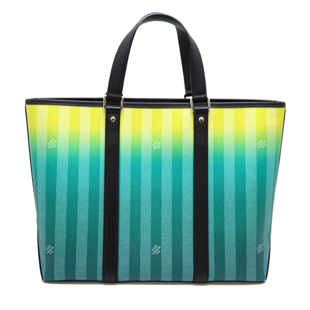 Louis Vuitton Green Damier Canvas Boston Bag