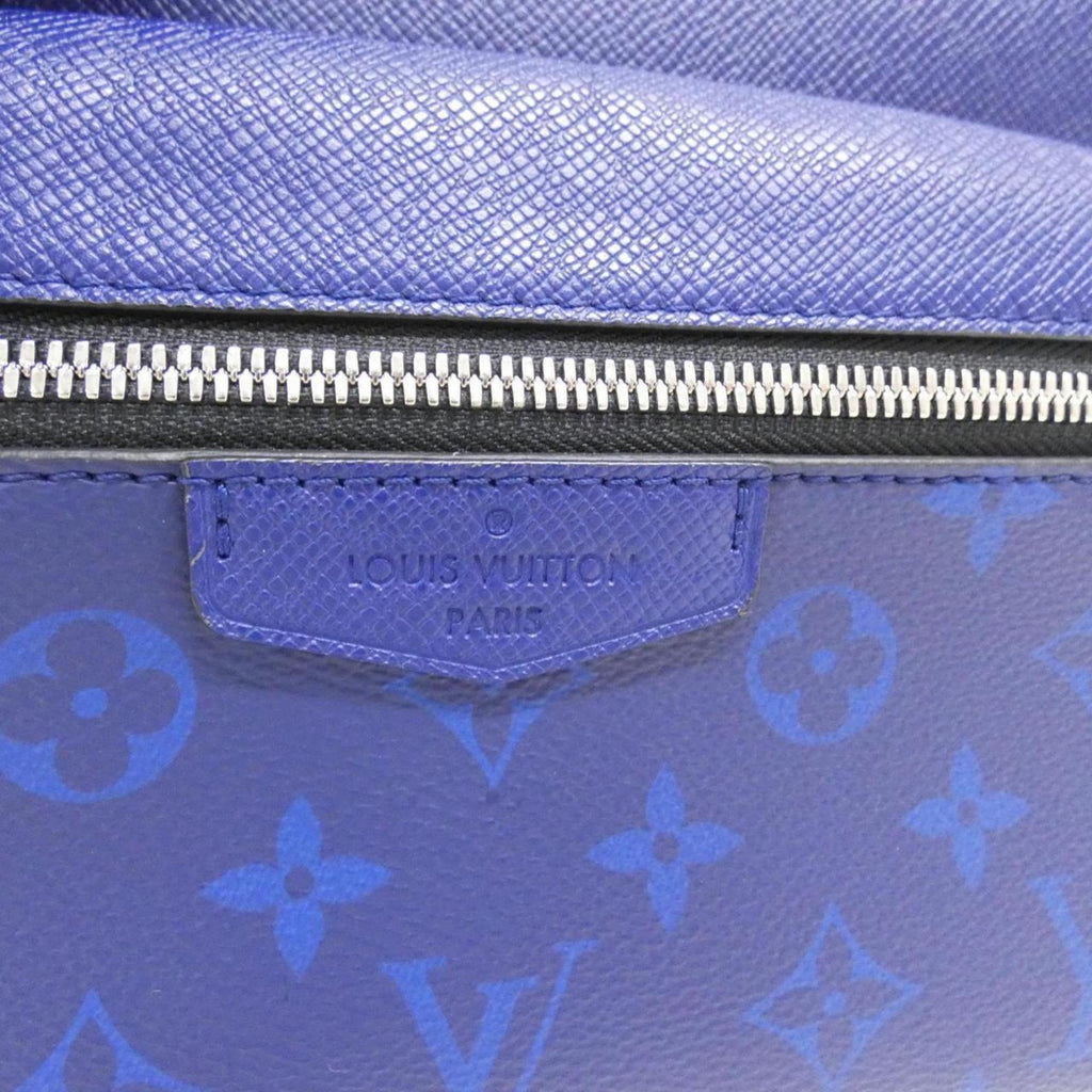 Louis Vuitton Cobalt Coated Canvas Leather Shoulder Bag