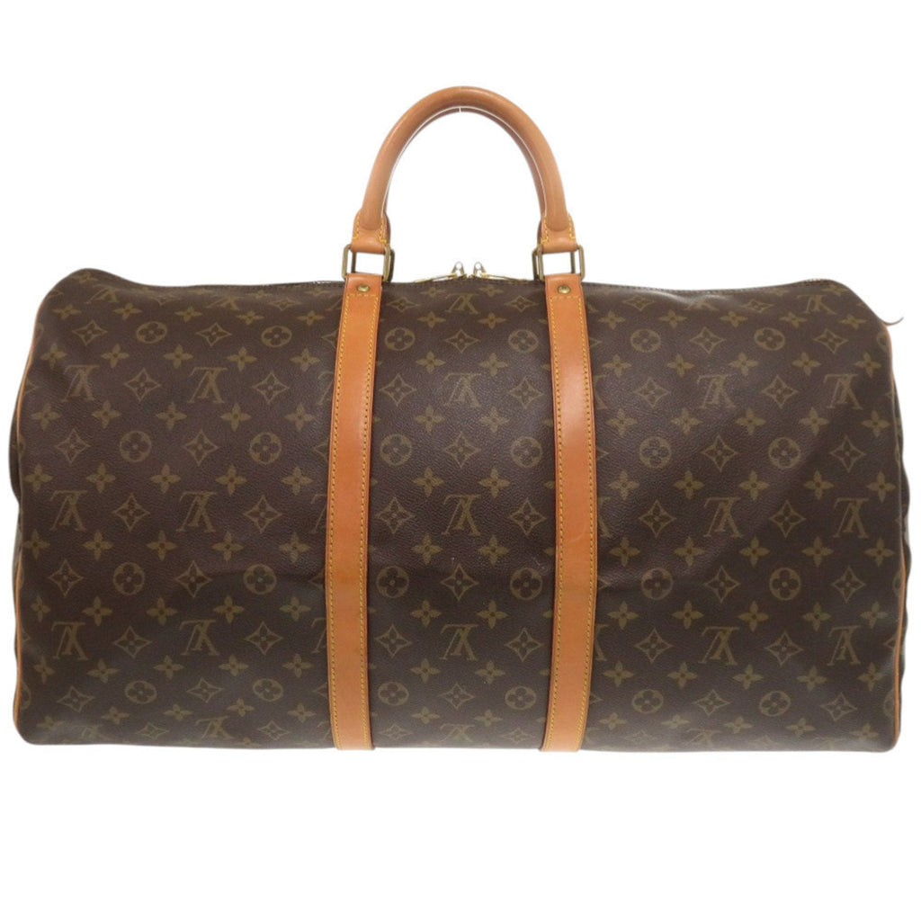 Louis Vuitton Brown Monogram Canvas Boston Bag