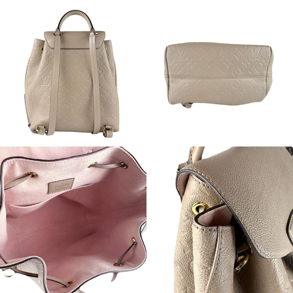 Louis Vuitton Grayish Monogram Empreinte Backpack