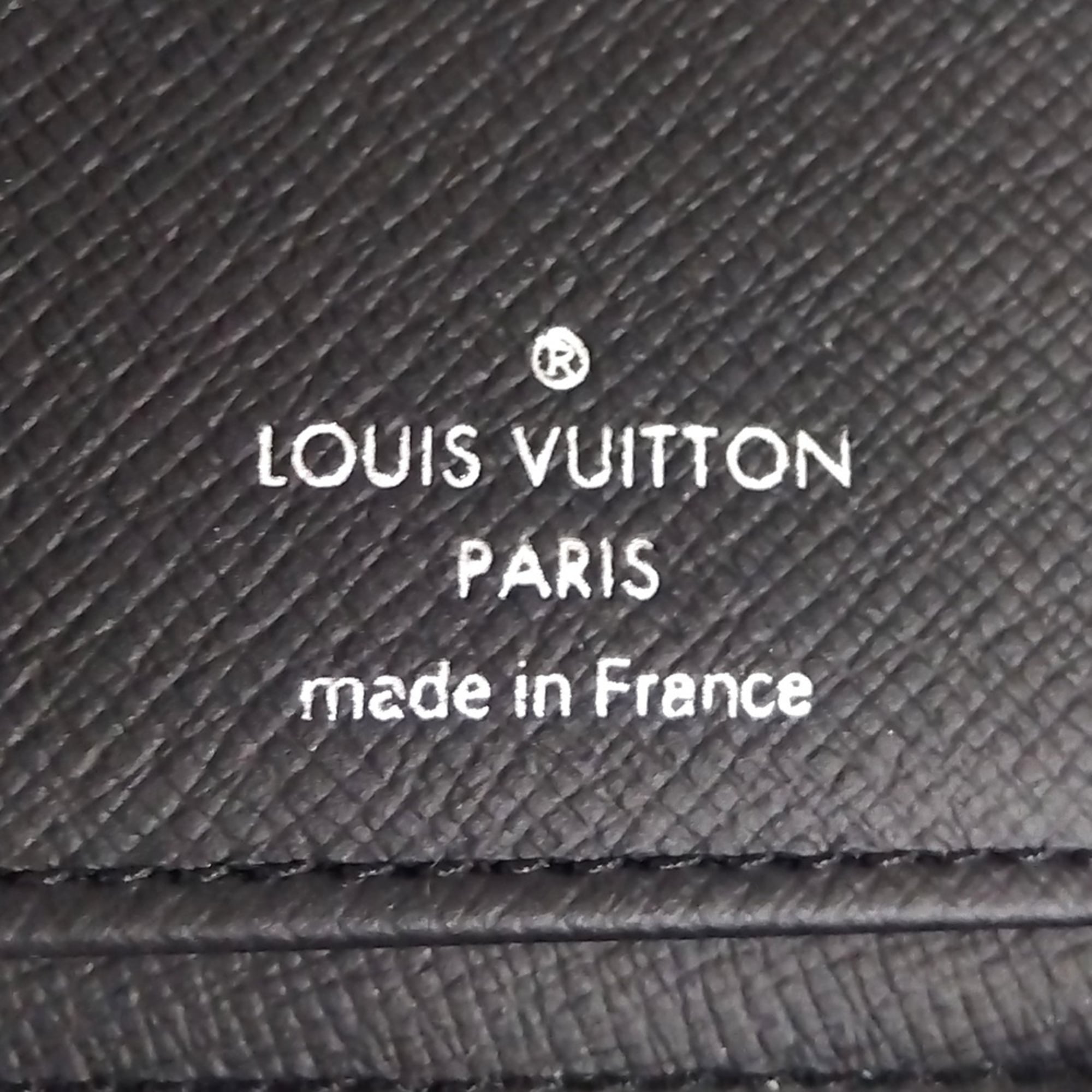 Louis Vuitton Black Damier Graphite Damier Graphite Long Wallet
