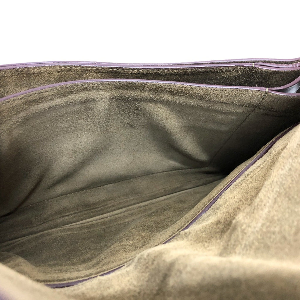Celine Brown Leather Shoulder Bag